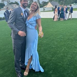 Revolve blue maxi dress - lover + friends